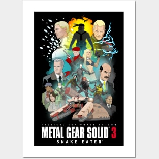 Metal Gear Solid 3: Snake Eater Posters and Art